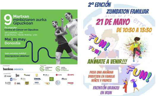 Noticia En mayo, marcha y zumbatón solidarios