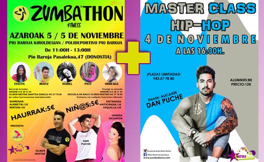 Actividad 'Finde' con Zumbathon y Hip Hop 