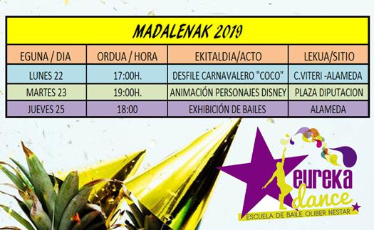 Actividad Gora Madalenak 2019!