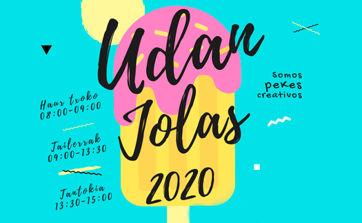 Actividad Udan Jolas 2020. ¡Inscríbete! 